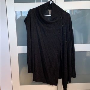 Jigsaw charcoal gray cardigan